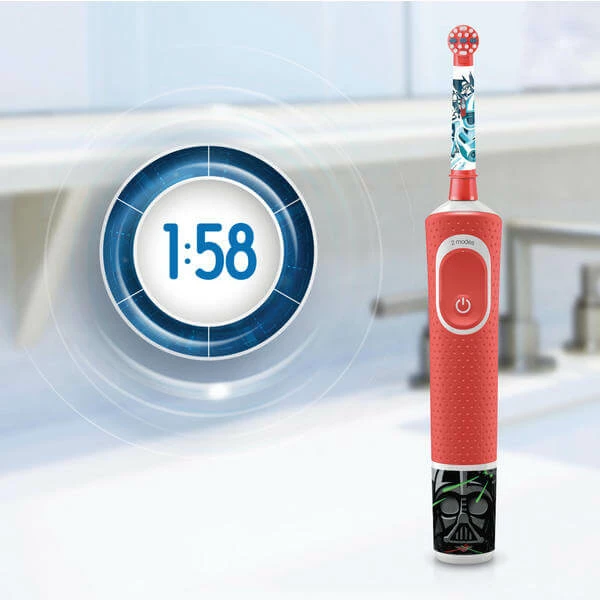 Vente flash 🎁 Oral-B Vitality 100 Kids Plus Star Wars - Brosse à Dents électrique ✨ 2 Vente flash 🎁 Oral-B Vitality 100 Kids Plus Star Wars - Brosse à Dents électrique ✨ – Image 2