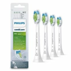 Meilleur prix 🥰 Philips Brosses De Remplacement W2 Optimal White HX6064/10, 4 Pièces - Accessoires Soins Dentaires 👏