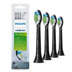 Vente flash 💯 Philips Brosses De Remplacement W2 Optimal White HX6064/11, 4 Pièces - Accessoires Soins Dentaires 👏