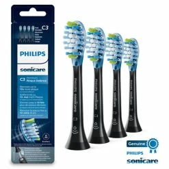 Offres 👍 Philips Brosses De Remplacement C3 Premium Plaque Defence HX9044/33, 4 Pièces - Accessoires Soins Dentaires 🎉