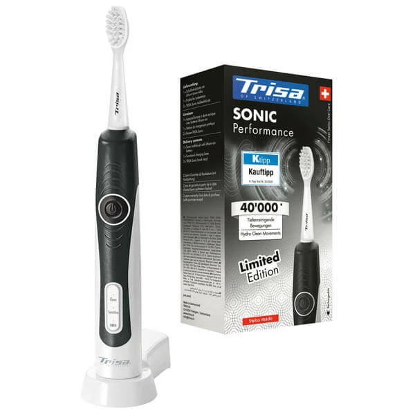 Les meilleures critiques de 🥰 Trisa Sonic Performance LE Sw - Brosse à Dents à Ultrasons ⌛ 2 Les meilleures critiques de 🥰 Trisa Sonic Performance LE Sw - Brosse à Dents à Ultrasons ⌛ – Image 2