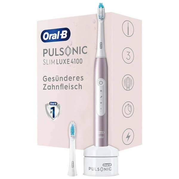 Meilleure affaire ⌛ Oral-B Pulsonic Slim Luxe 4100 Rosegold - Brosse à Dents à Ultrasons 👍 1 Meilleure affaire ⌛ Oral-B Pulsonic Slim Luxe 4100 Rosegold - Brosse à Dents à Ultrasons 👍