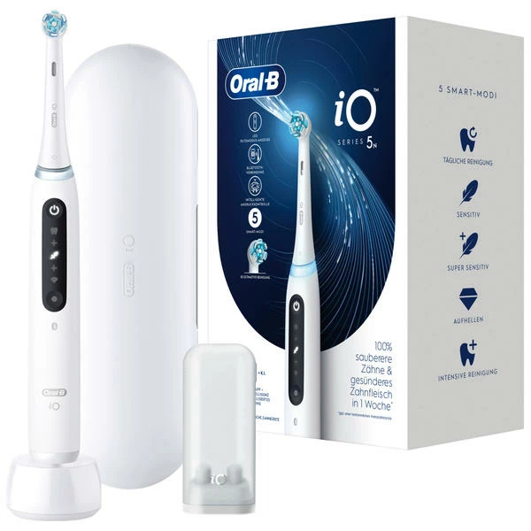 Acheter 😀 Oral-B IO 5 Blanc - Brosse à Dents électrique ⌛ 2 Acheter 😀 Oral-B IO 5 Blanc - Brosse à Dents électrique ⌛ – Image 2