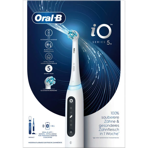 Acheter 😀 Oral-B IO 5 Blanc - Brosse à Dents électrique ⌛ 3 Acheter 😀 Oral-B IO 5 Blanc - Brosse à Dents électrique ⌛ – Image 3