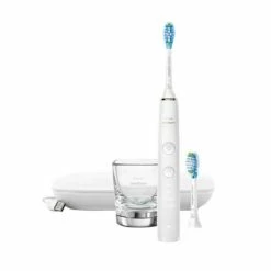 Le moins cher ✔️ Philips Sonicare DiamondClean9000 HX9913/17 Brosse à Dents Blanche - Brosse à Dents à Ultrasons 🧨