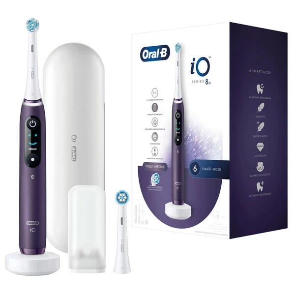 Offres ⭐ Oral-B IO 8 + Sensitive Violet - Brosse à Dents électrique 🧨 2 Offres ⭐ Oral-B IO 8 + Sensitive Violet - Brosse à Dents électrique 🧨 – Image 2