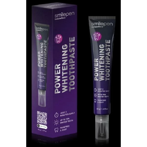Vente flash 😍 Smilepen SPCPWT Power Whitening Zahnpasta - Accessoires Soins Dentaires 🥰 1 Vente flash 😍 Smilepen SPCPWT Power Whitening Zahnpasta - Accessoires Soins Dentaires 🥰