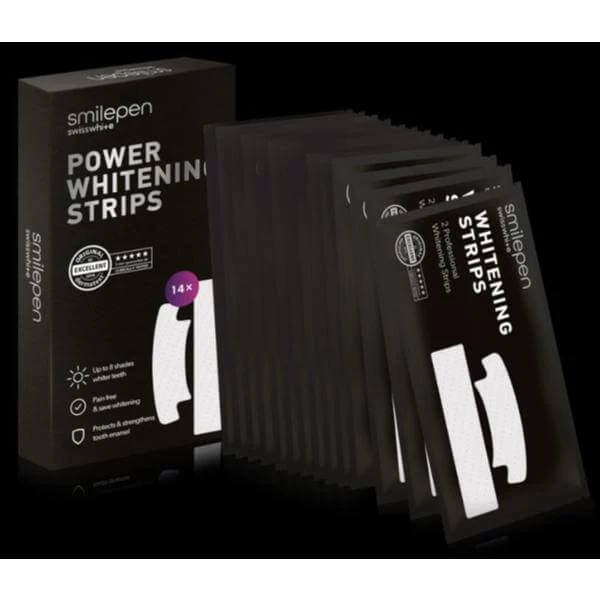 Nouveau ⭐ Smilepen SPCPWSTR Power Whitening Strips - Accessoires Soins Dentaires ✔️ 1 Nouveau ⭐ Smilepen SPCPWSTR Power Whitening Strips - Accessoires Soins Dentaires ✔️