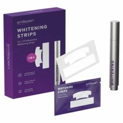 Coupon 🛒 Smilepen Whitening Strips 14 X 2 Pièces - Accessoires Soins Dentaires 💯