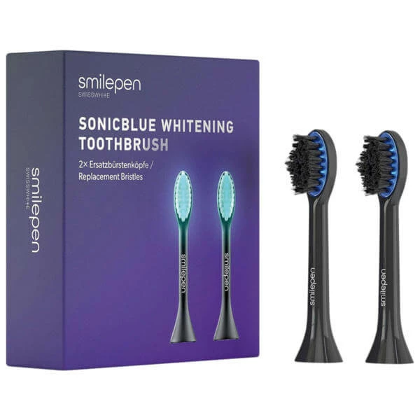 Remise ⌛ Smilepen Sonicblue Têtes De Brosse De Rechange 2 Pièces - Accessoires Soins Dentaires ✔️ 1 Remise ⌛ Smilepen Sonicblue Têtes De Brosse De Rechange 2 Pièces - Accessoires Soins Dentaires ✔️