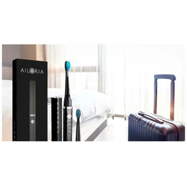 Meilleur prix 😍 Ailoria FLASH TRAVEL Incl. 8x Têtes De Brosse Blanches - Brosse à Dents à Ultrasons 🛒 2 Meilleur prix 😍 Ailoria FLASH TRAVEL Incl. 8x Têtes De Brosse Blanches - Brosse à Dents à Ultrasons 🛒 – Image 2