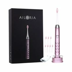 Top 10 ❤️ Ailoria SHINE BRIGHT Incl. 8 Têtes De Brosse Roses - Brosse à Dents à Ultrasons 🧨