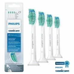 Promo 🔔 Philips Brosses De Remplacement C1 ProResults HX6014/07, 4 Pièces - Accessoires Soins Dentaires 🎁