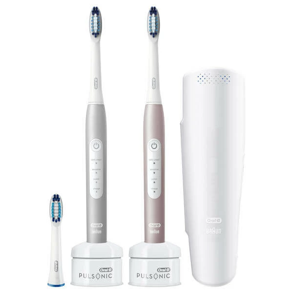 De gros ✔️ Oral-B Slim Luxe 4900 + 2e Brosse à Dents - Brosse à Dents à Ultrasons 😍 1 De gros ✔️ Oral-B Slim Luxe 4900 + 2e Brosse à Dents - Brosse à Dents à Ultrasons 😍