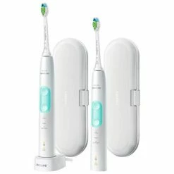 De gros 💯 Philips ProtectiveClean 5100 HX6857/34 - Brosse à Dents à Ultrasons 😍