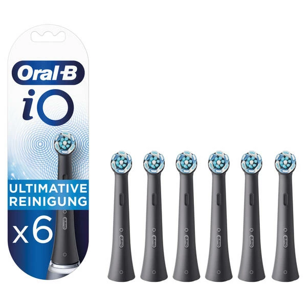 Grosses soldes 🛒 Oral-B IO Ultimate Cleaning 6 Pièces Noir - Accessoires Soins Dentaires 😍 2 Grosses soldes 🛒 Oral-B IO Ultimate Cleaning 6 Pièces Noir - Accessoires Soins Dentaires 😍 – Image 2