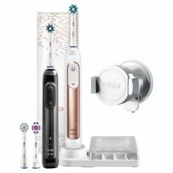 Meilleur prix 🛒 Oral-B Genius 9900s Rose Gold/black Double - Brosse à Dents électrique 🌟