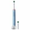 Vente flash ⭐ Oral-B Brosse à Dents Rotative Pro 3 3000 Cross Action, Bleu - Brosse à Dents électrique ⭐